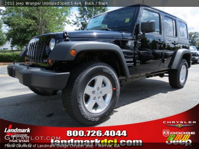 2013 Jeep Wrangler Unlimited Sport S 4x4 in Black