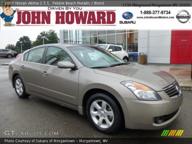 2008 Nissan Altima 2.5 S in Pebble Beach Metallic