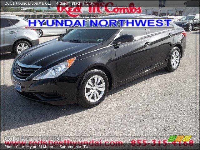 2011 Hyundai Sonata GLS in Midnight Black
