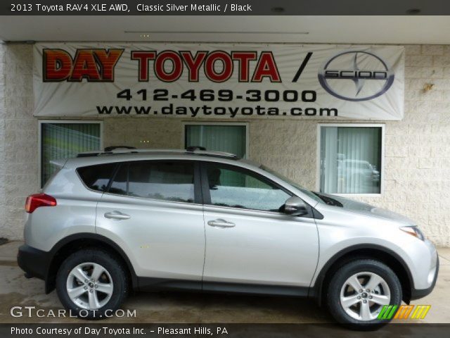 2013 Toyota RAV4 XLE AWD in Classic Silver Metallic