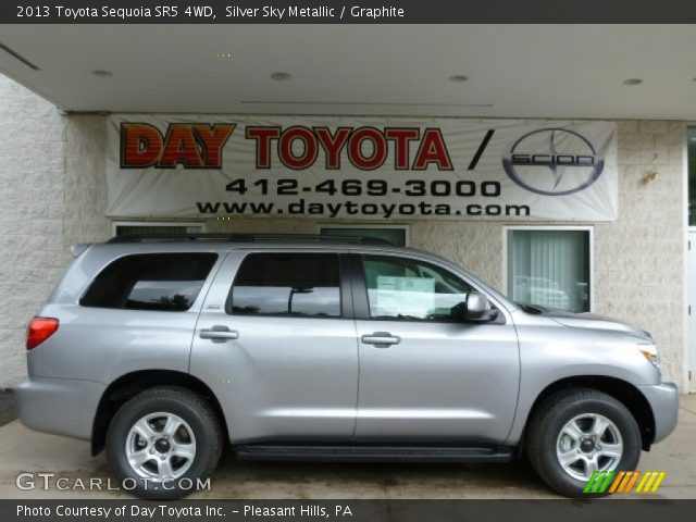 2013 Toyota Sequoia SR5 4WD in Silver Sky Metallic