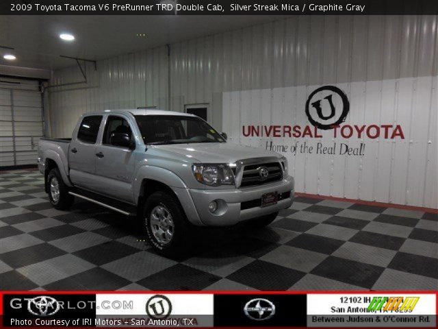 2009 Toyota Tacoma V6 PreRunner TRD Double Cab in Silver Streak Mica