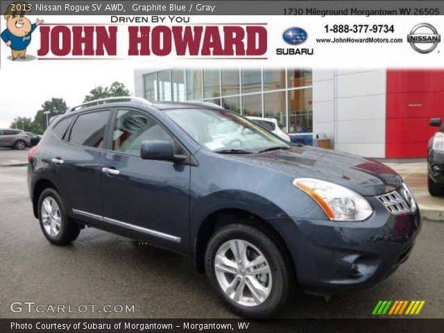 2013 Nissan Rogue SV AWD in Graphite Blue