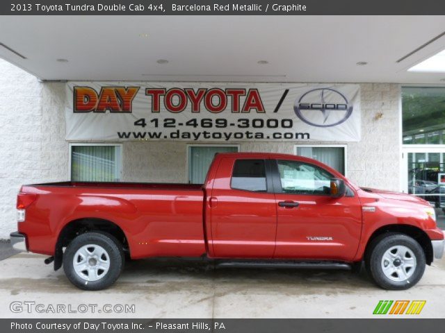 2013 Toyota Tundra Double Cab 4x4 in Barcelona Red Metallic