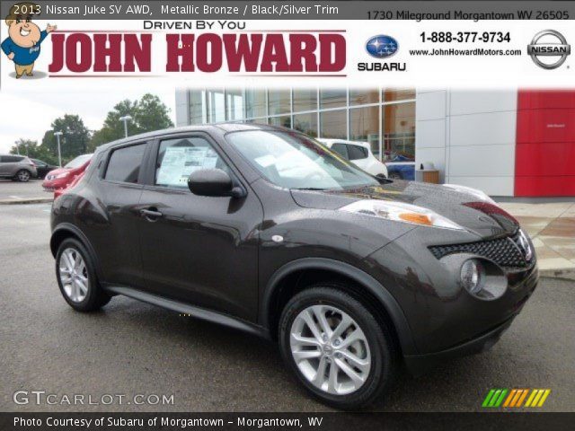 2013 Nissan Juke SV AWD in Metallic Bronze