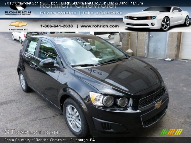 2013 Chevrolet Sonic LT Hatch in Black Granite Metallic