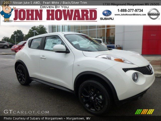 2013 Nissan Juke S AWD in Pearl White