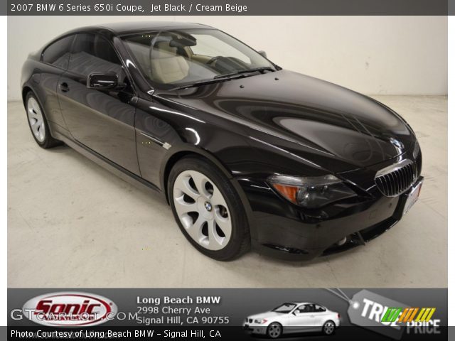 2007 BMW 6 Series 650i Coupe in Jet Black