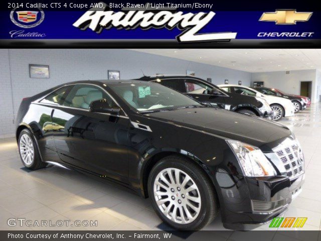 2014 Cadillac CTS 4 Coupe AWD in Black Raven