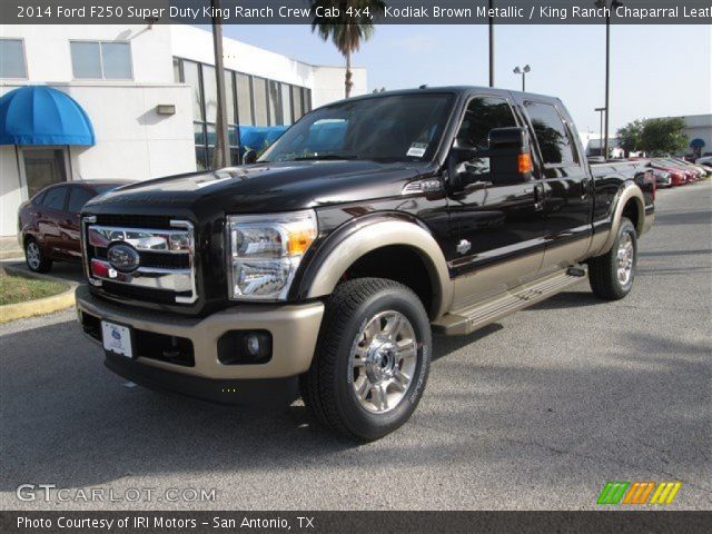 2014 Ford F250 Super Duty King Ranch Crew Cab 4x4 in Kodiak Brown Metallic