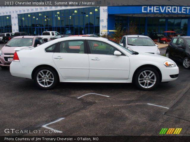 2013 Chevrolet Impala LTZ in Summit White