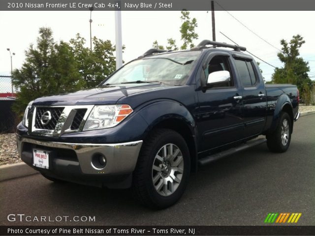 2010 Nissan Frontier LE Crew Cab 4x4 in Navy Blue