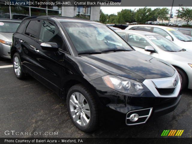 2011 Acura RDX Technology SH-AWD in Crystal Black Pearl