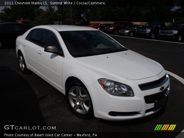 2011 Chevrolet Malibu LS in Summit White