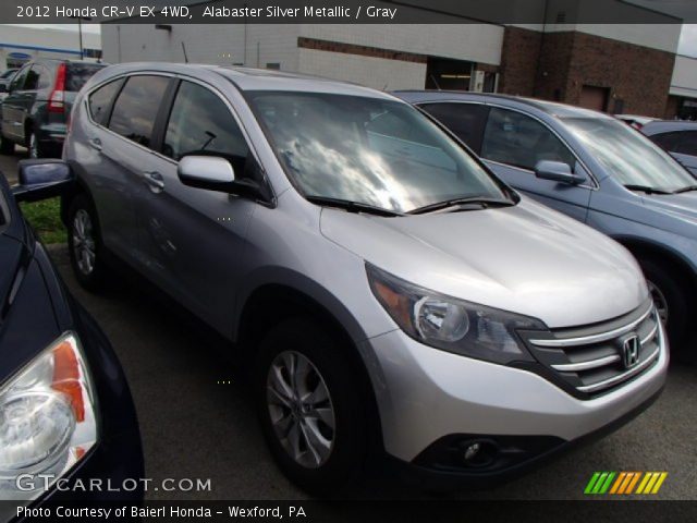 2012 Honda CR-V EX 4WD in Alabaster Silver Metallic