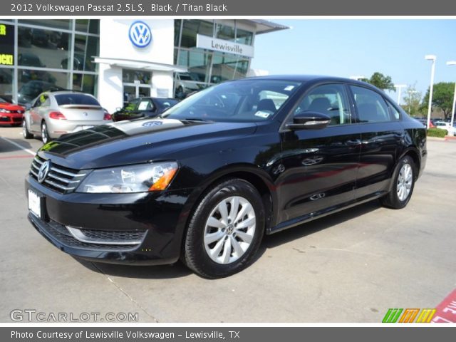 2012 Volkswagen Passat 2.5L S in Black