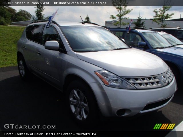 2007 Nissan Murano S AWD in Brilliant Silver Metallic