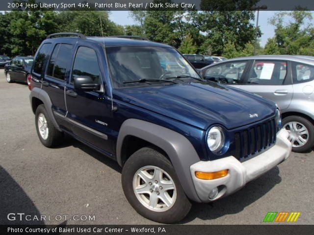 2004 Jeep Liberty Sport 4x4 in Patriot Blue Pearl