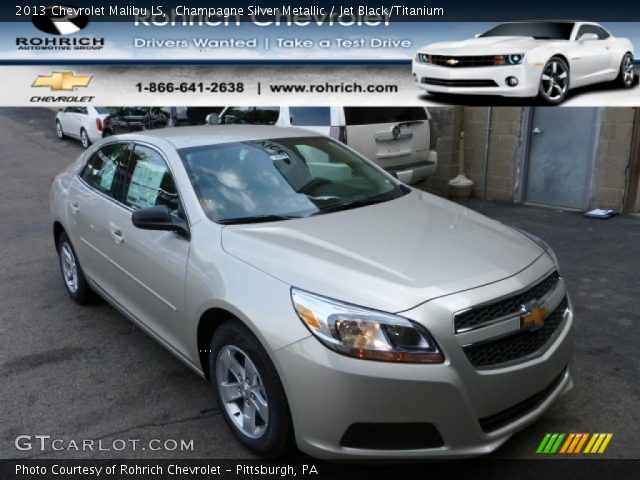 2013 Chevrolet Malibu LS in Champagne Silver Metallic