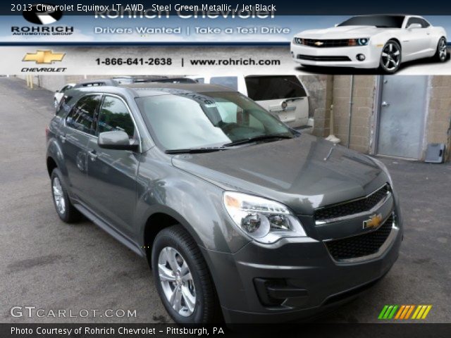 2013 Chevrolet Equinox LT AWD in Steel Green Metallic