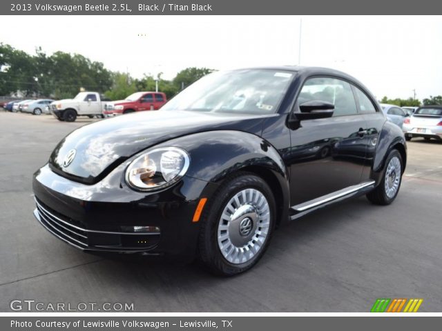 2013 Volkswagen Beetle 2.5L in Black