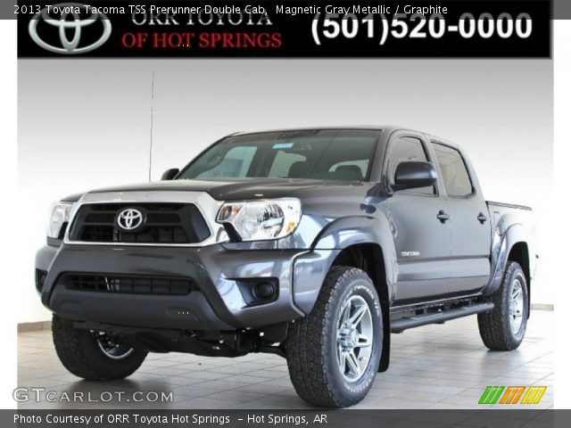 2013 Toyota Tacoma TSS Prerunner Double Cab in Magnetic Gray Metallic