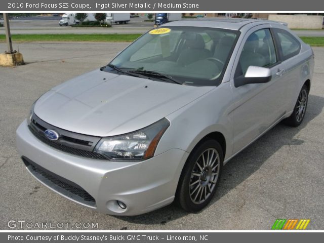 2010 Ford Focus SES Coupe in Ingot Silver Metallic