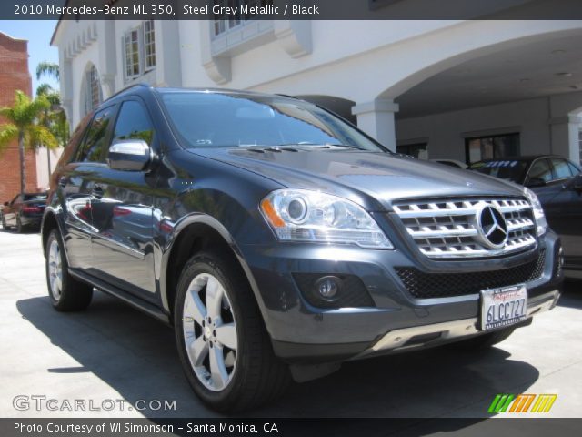 2010 Mercedes-Benz ML 350 in Steel Grey Metallic