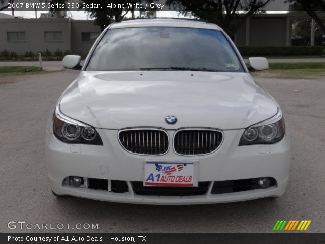 2007 BMW 5 Series 530i Sedan in Alpine White