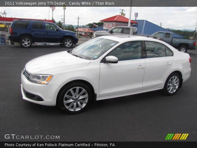 2011 Volkswagen Jetta TDI Sedan in Candy White