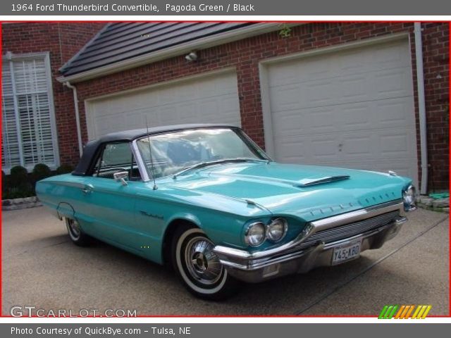 1964 Ford Thunderbird Convertible in Pagoda Green