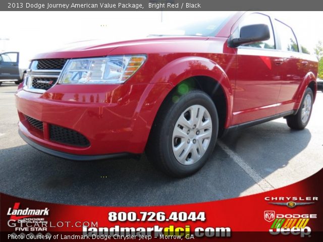2013 Dodge Journey American Value Package in Bright Red