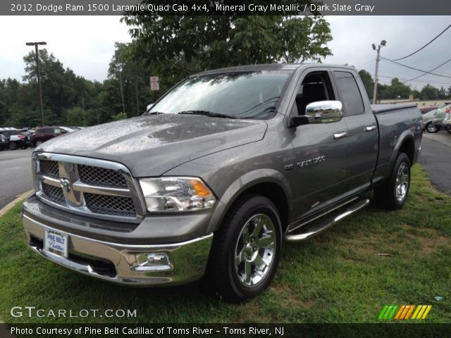2012 Dodge Ram 1500 Laramie Quad Cab 4x4 in Mineral Gray Metallic