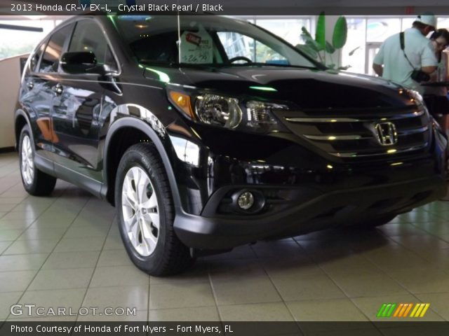 2013 Honda CR-V EX-L in Crystal Black Pearl