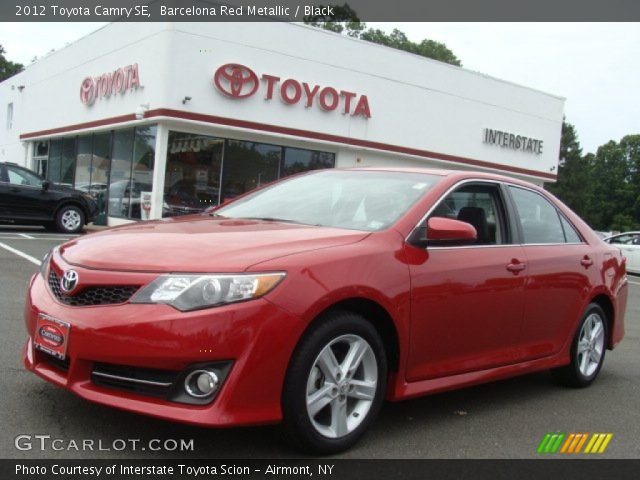 2012 Toyota Camry SE in Barcelona Red Metallic