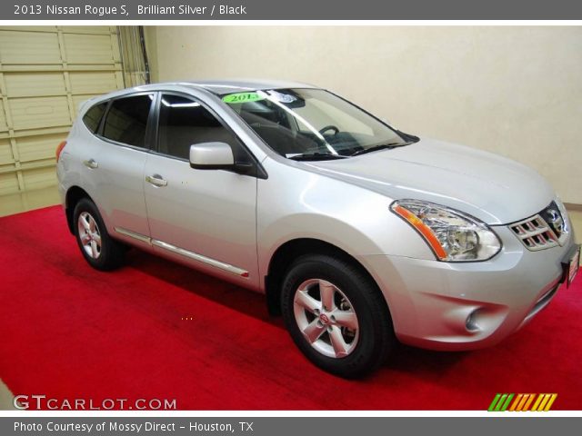 2013 Nissan Rogue S in Brilliant Silver