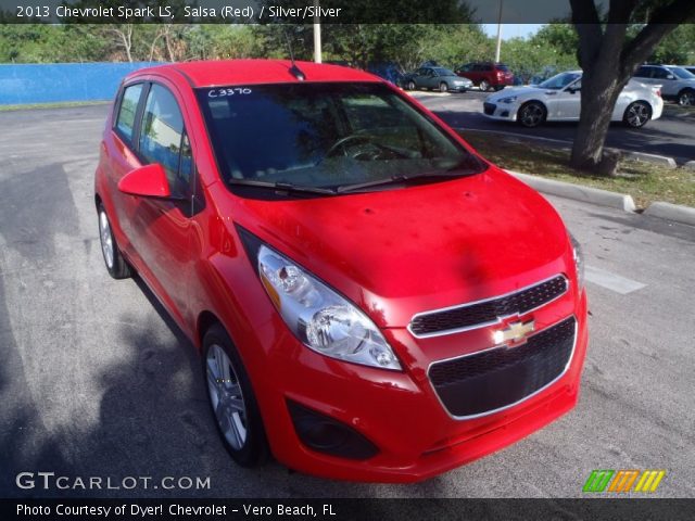 2013 Chevrolet Spark LS in Salsa (Red)
