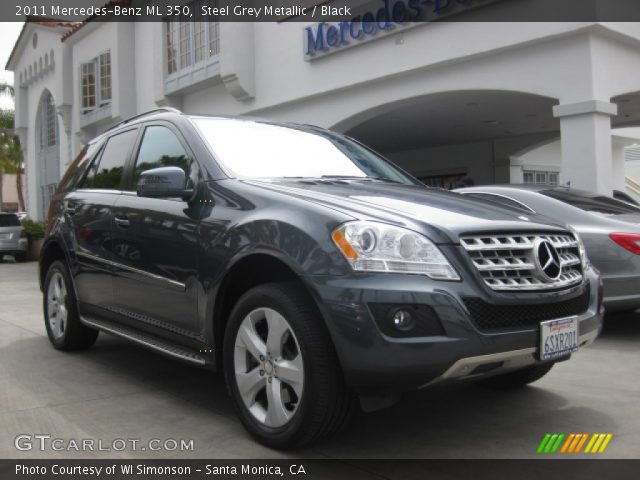 2011 Mercedes-Benz ML 350 in Steel Grey Metallic