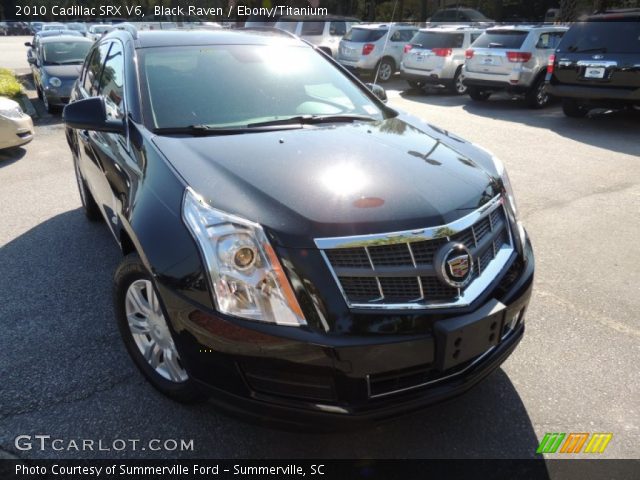 2010 Cadillac SRX V6 in Black Raven