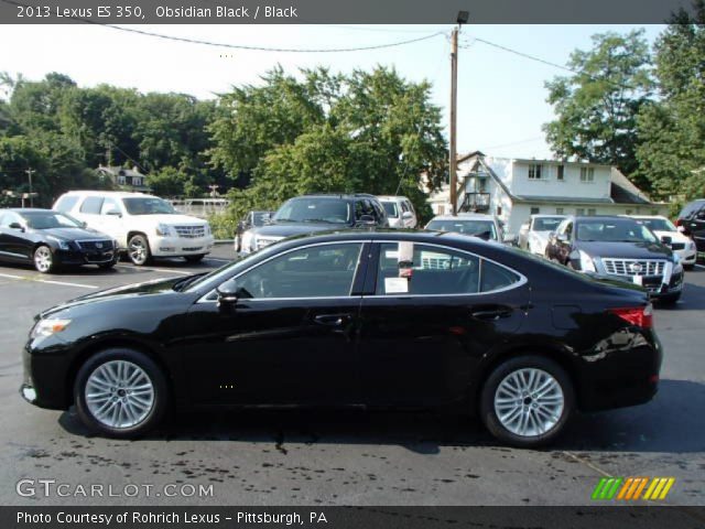 2013 Lexus ES 350 in Obsidian Black