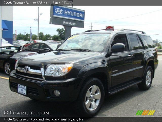 2008 Toyota 4Runner SR5 4x4 in Black