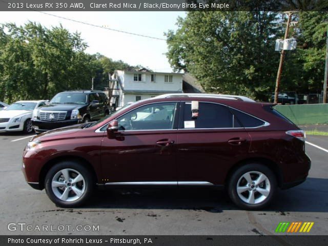 2013 Lexus RX 350 AWD in Claret Red Mica