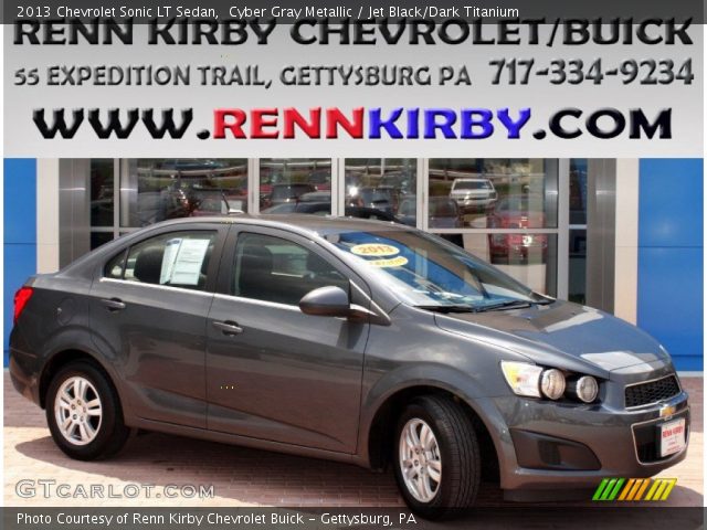 2013 Chevrolet Sonic LT Sedan in Cyber Gray Metallic