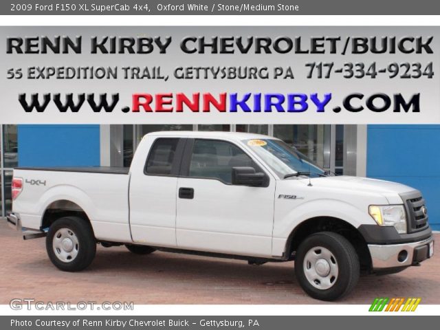 2009 Ford F150 XL SuperCab 4x4 in Oxford White