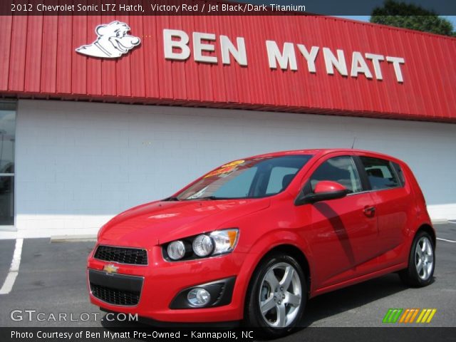 2012 Chevrolet Sonic LTZ Hatch in Victory Red