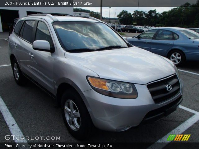 2007 Hyundai Santa Fe GLS in Bright Silver