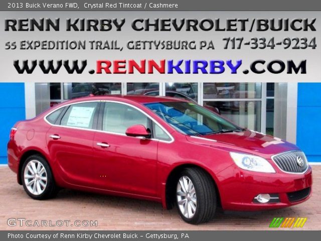 2013 Buick Verano FWD in Crystal Red Tintcoat