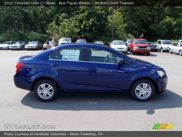 2013 Chevrolet Sonic LT Sedan in Blue Topaz Metallic