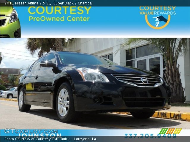 2011 Nissan Altima 2.5 SL in Super Black