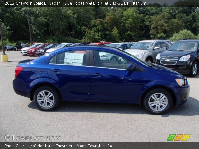 2013 Chevrolet Sonic LT Sedan in Blue Topaz Metallic